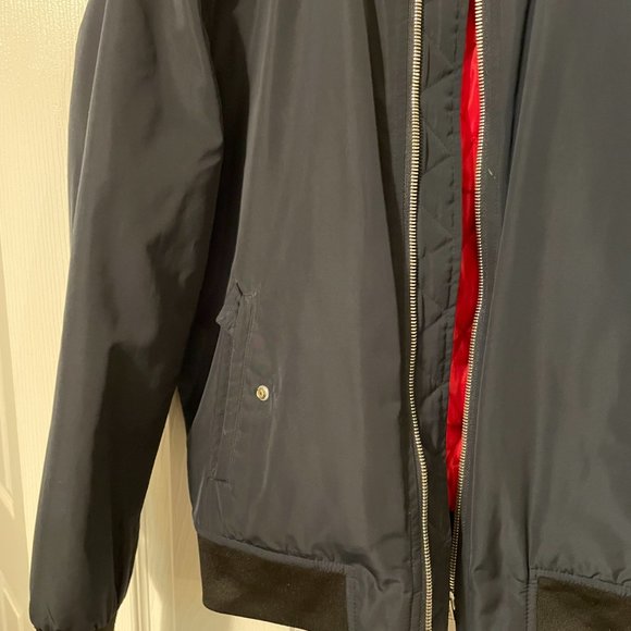 ZARA Bomber jacket Unisex , black- size small - Picture 4 of 7